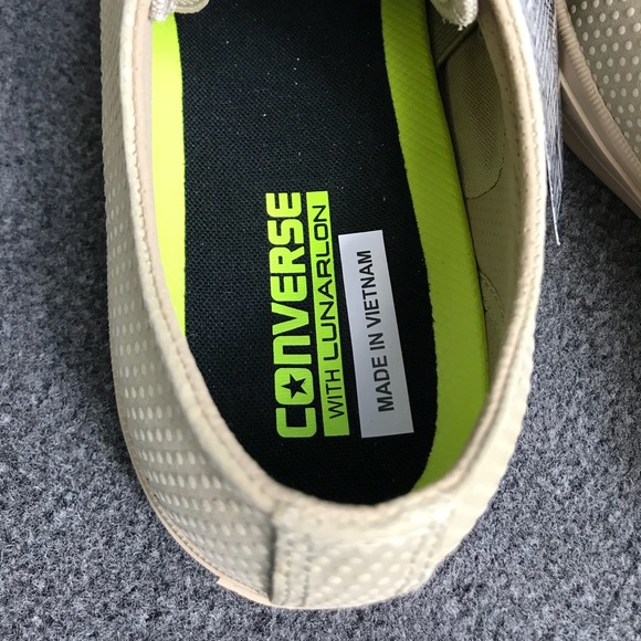 NWT Converse Ctas || OX Vintage Khaki M AUTHENTIC - Picture 6 of 7